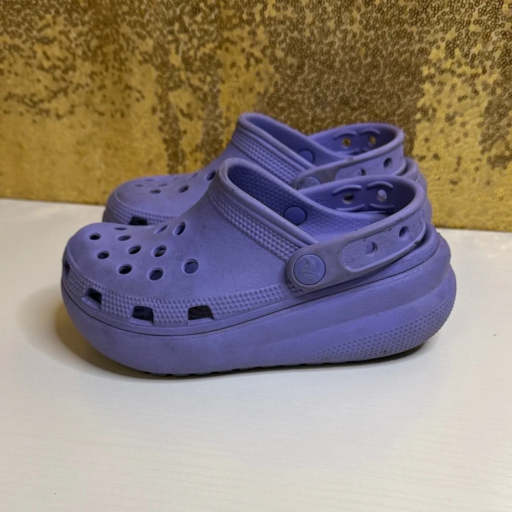 CROCS Platform Classic Lavender Clogs